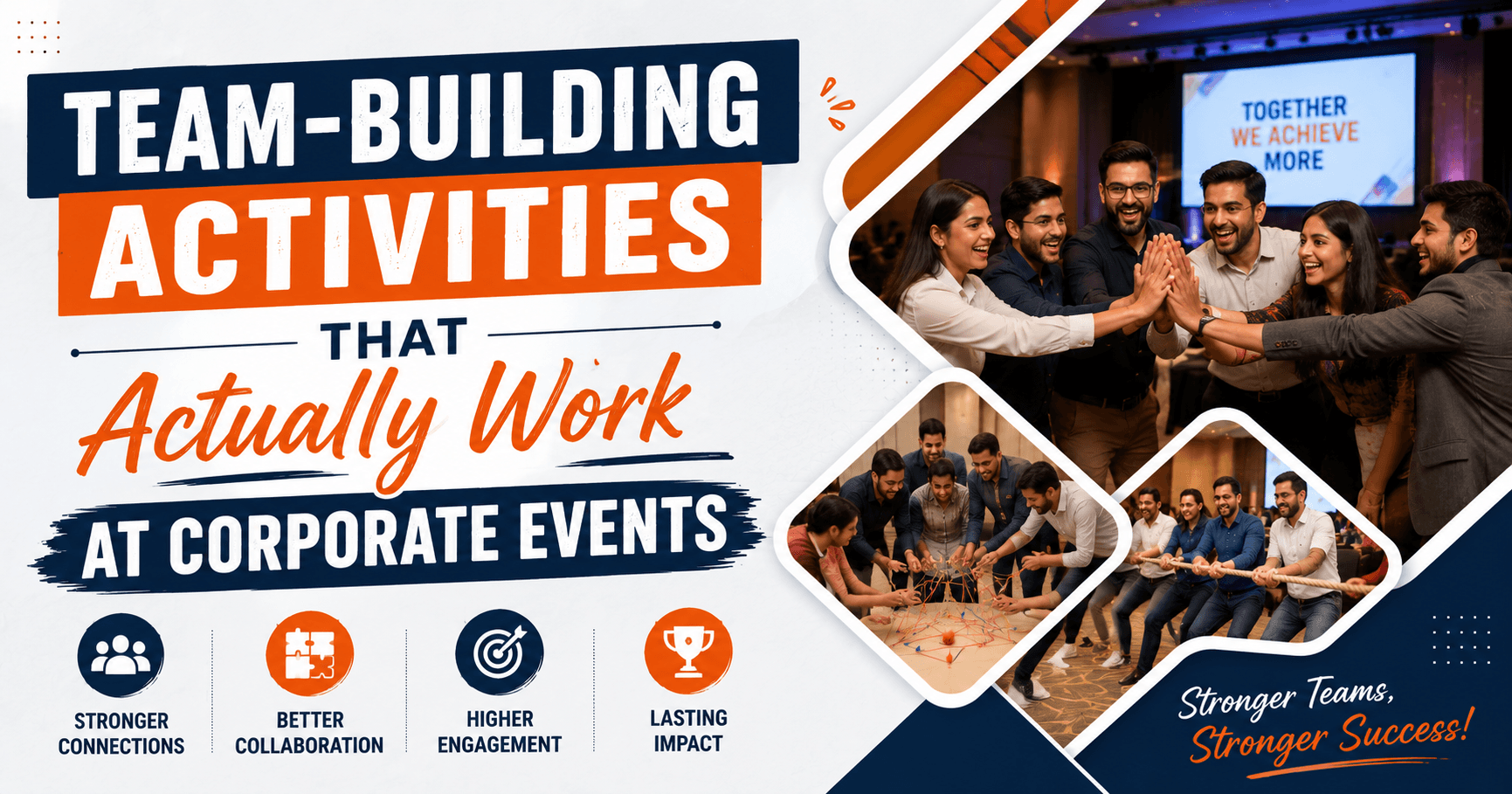 Team-Building Activities That Actually Work at Corporate Events
