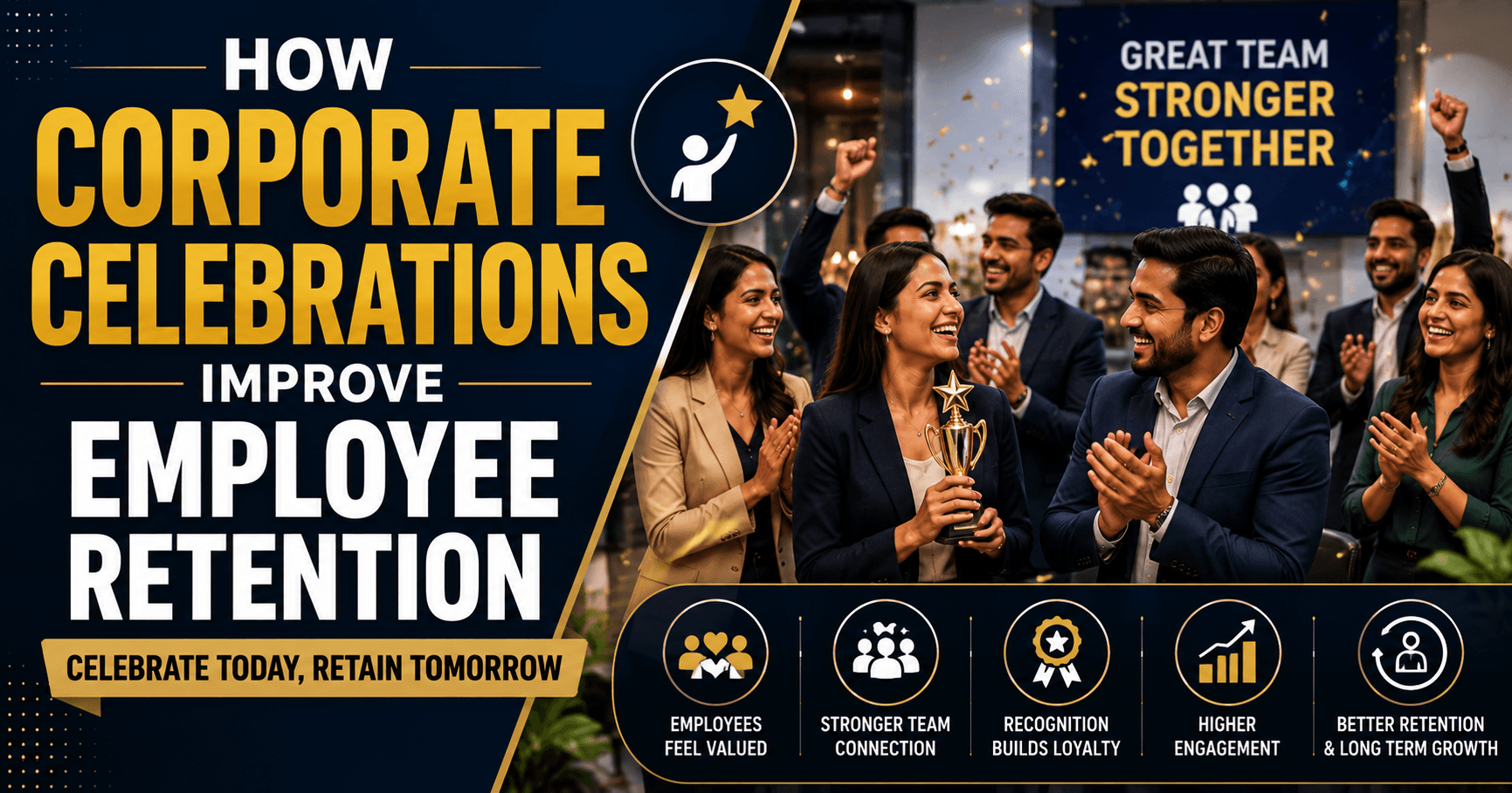 How Corporate Celebrations Improve Employee Retention