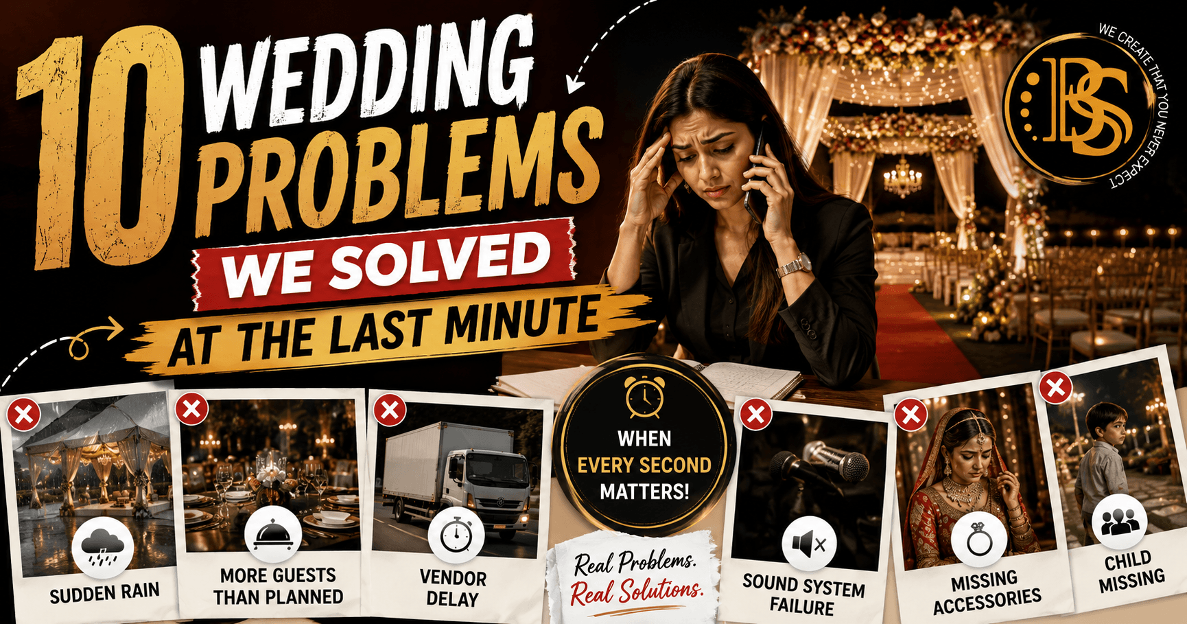 10 Wedding Problems We Solved at the Last Minute