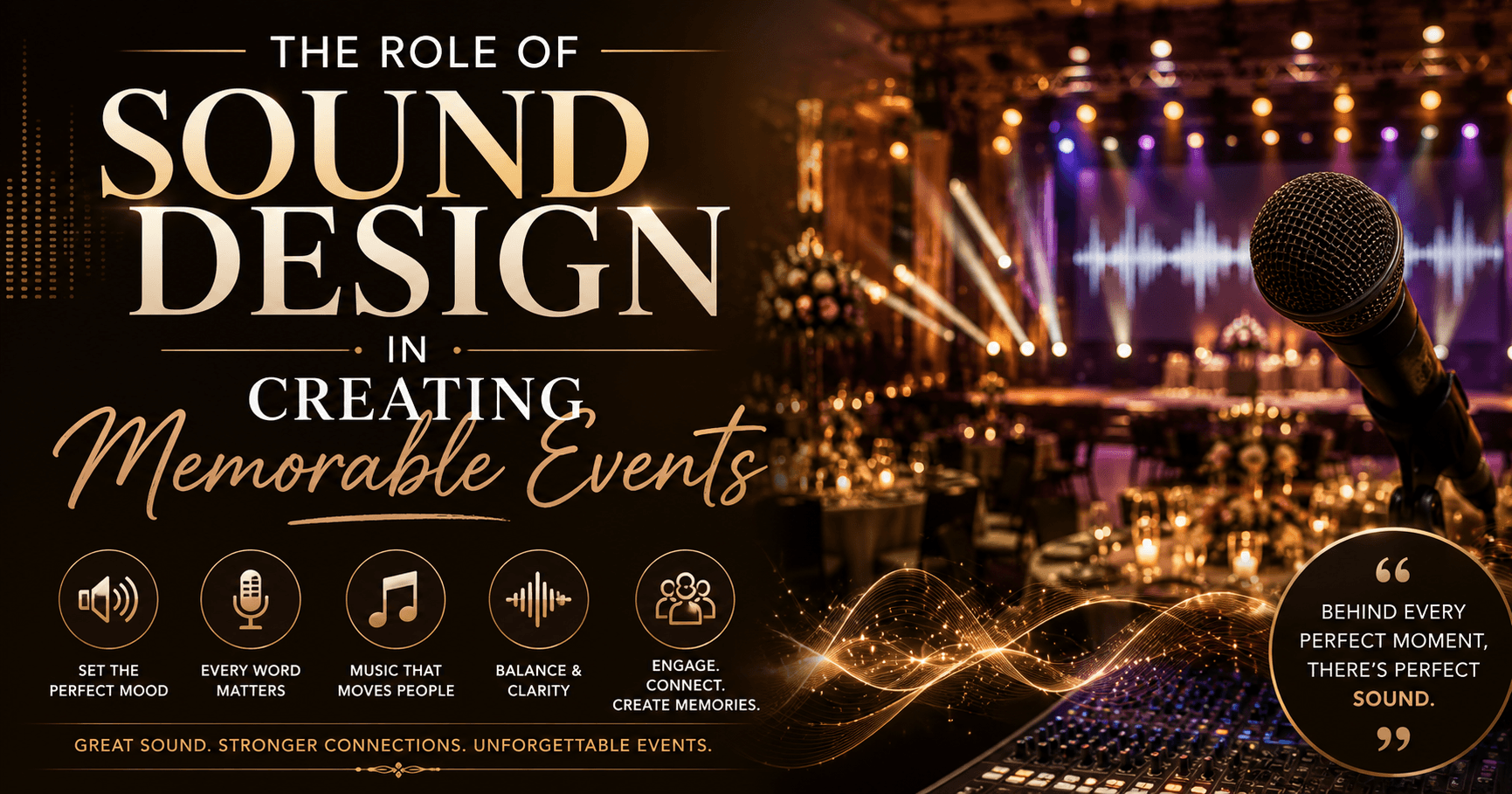 The Role of Sound Design in Creating Memorable Events