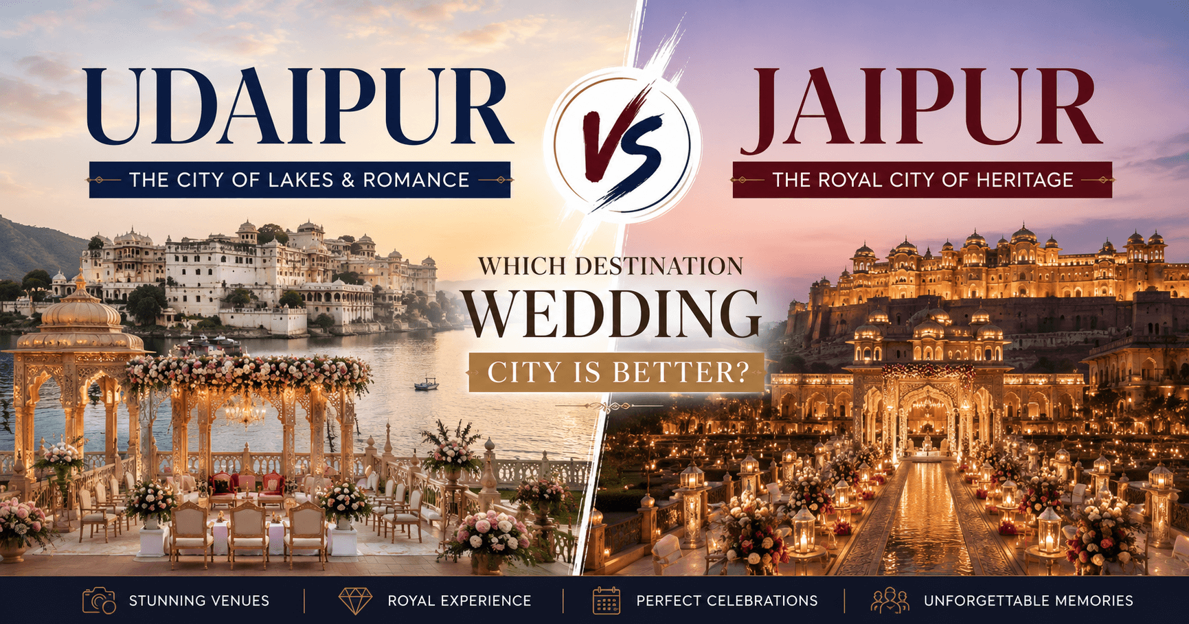 Udaipur vs Jaipur: Which Destination Wedding City Is Better?