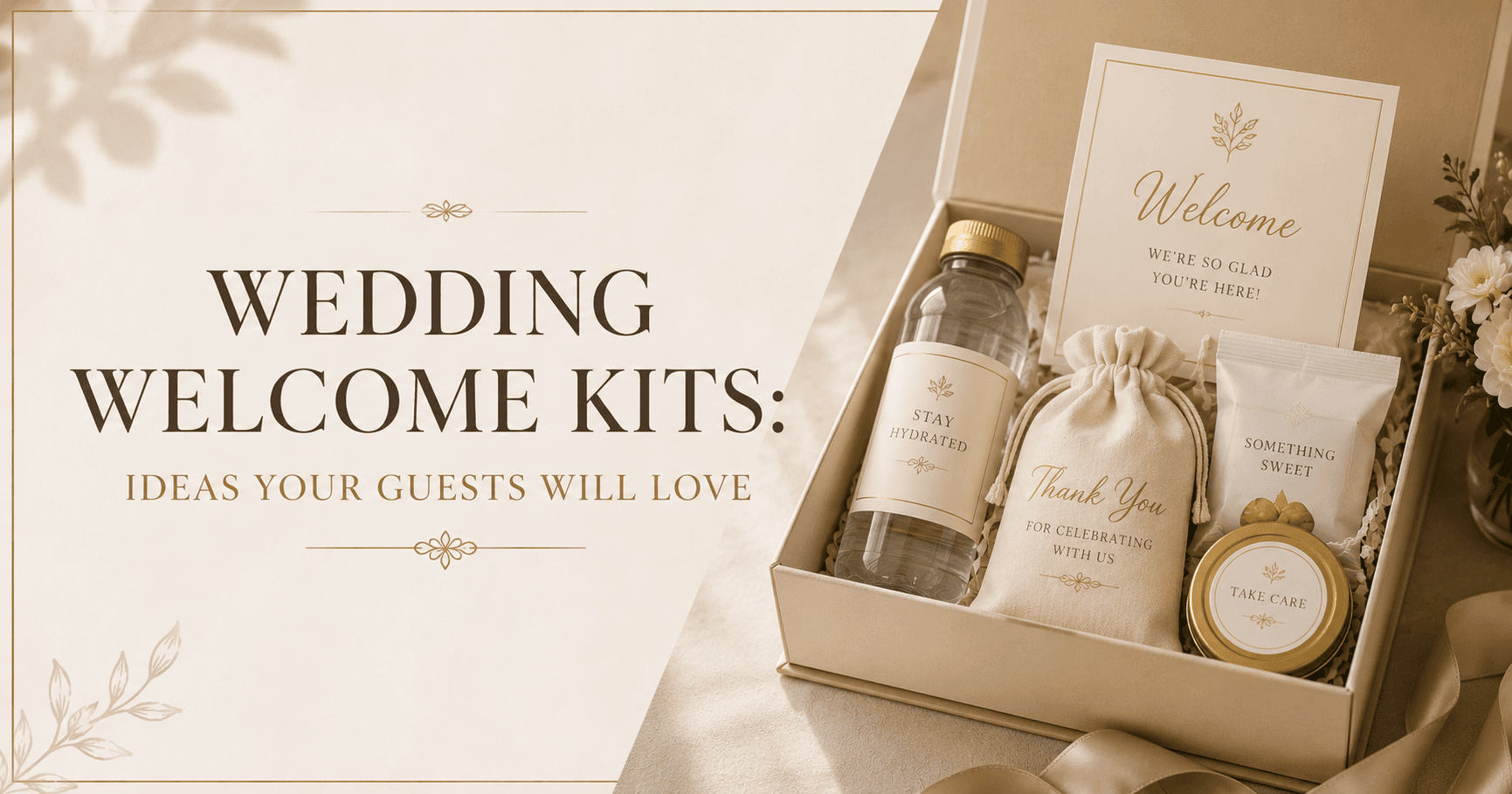 Wedding Welcome Kits: Ideas Your Guests Will Love