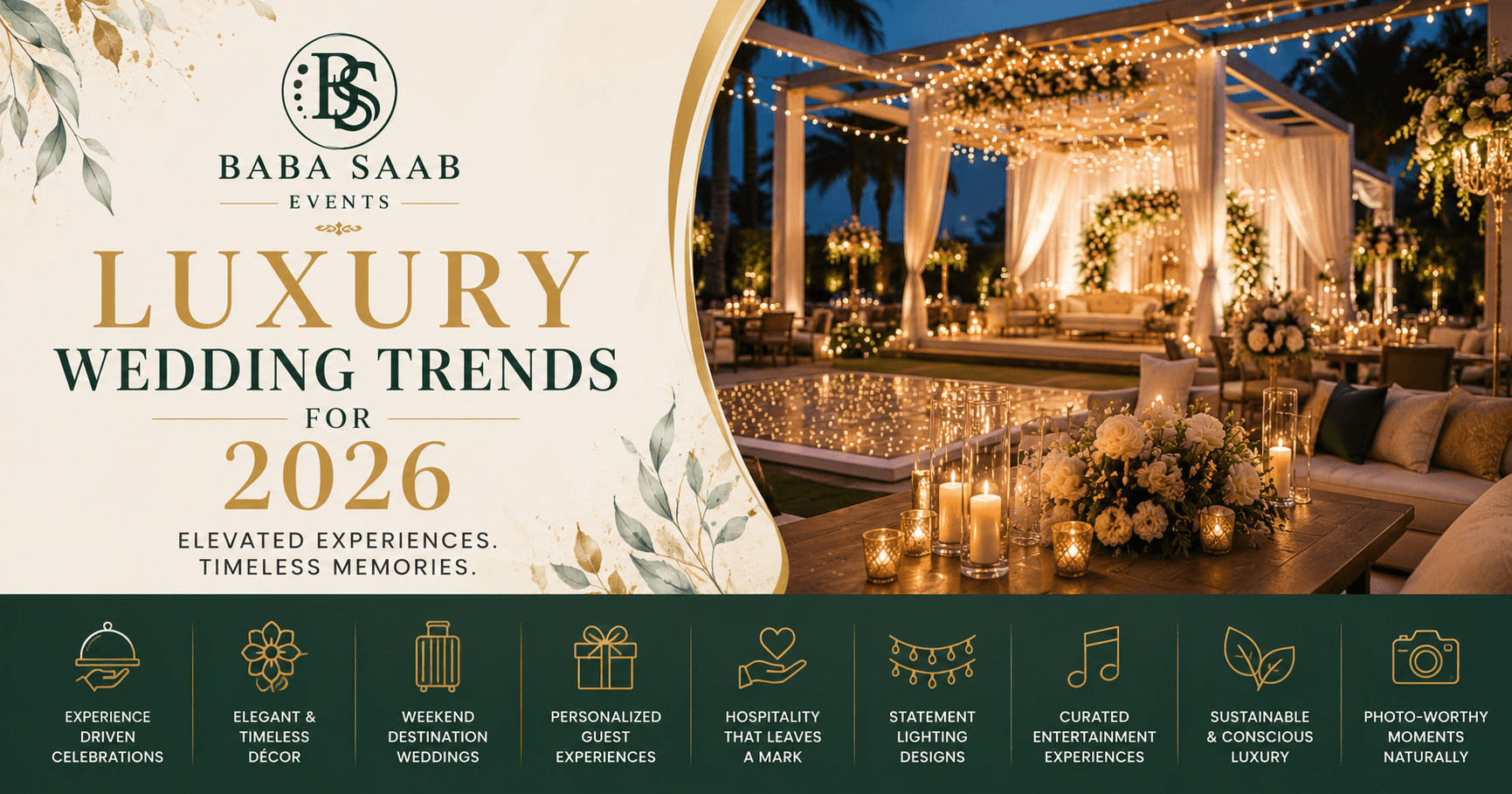 Luxury Wedding Trends for 2026