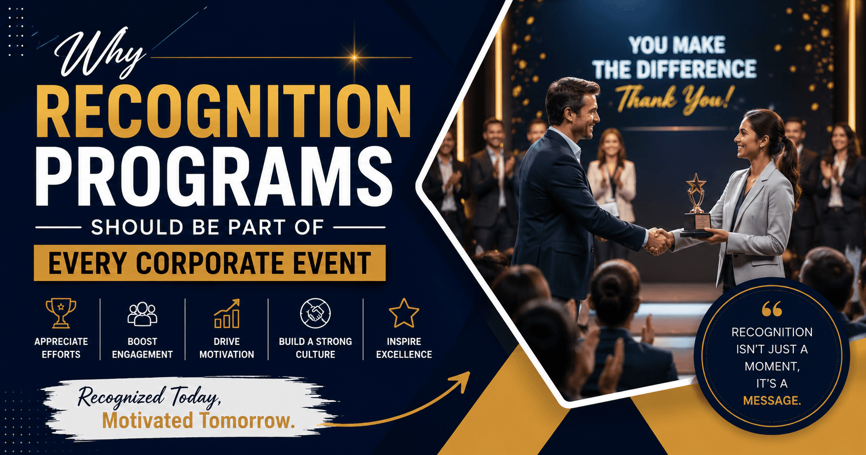 Why Recognition Programs Should Be Part of Every Corporate Event