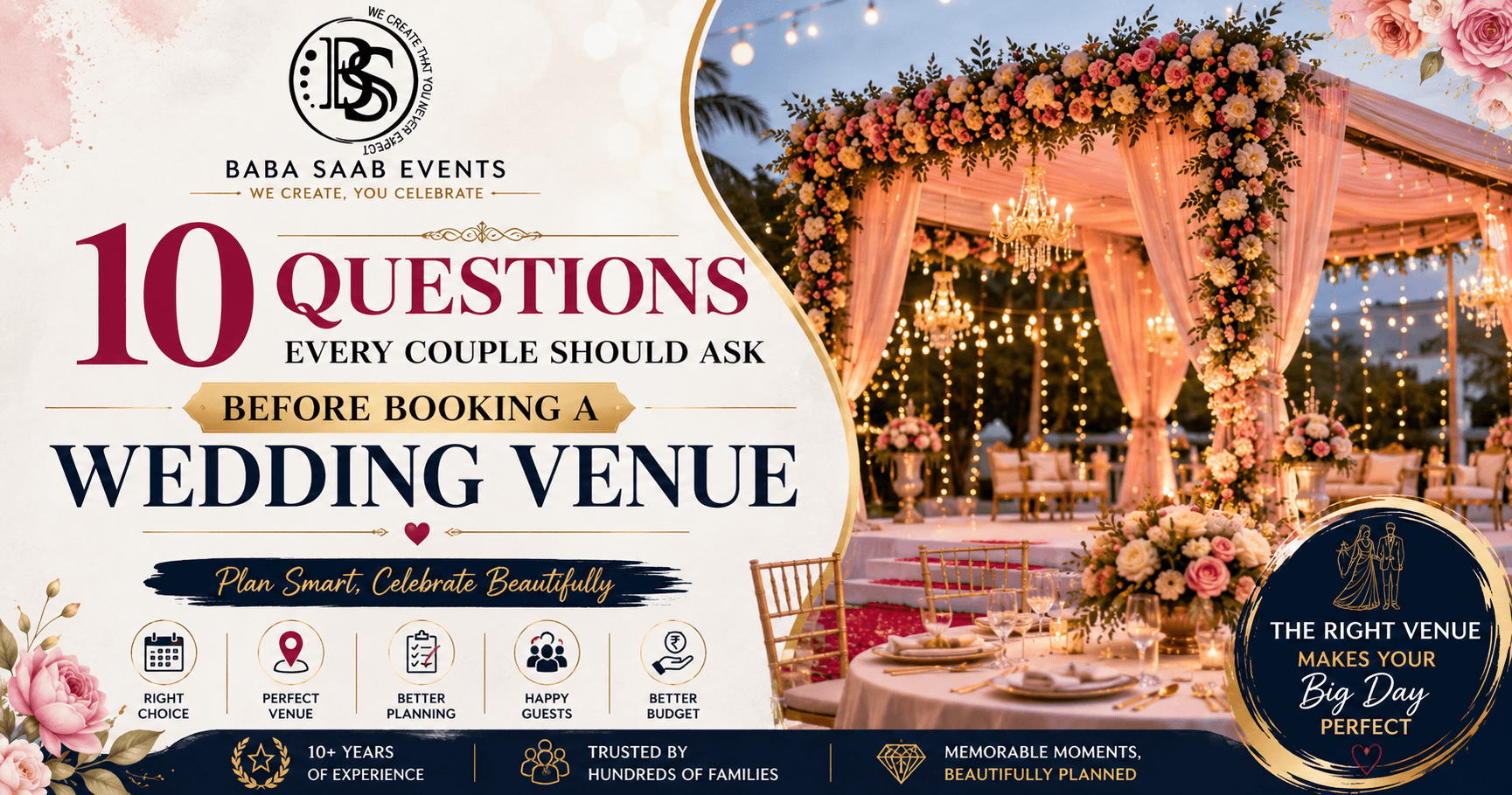 10 Questions Every Couple Should Ask Before Booking a Wedding Venue