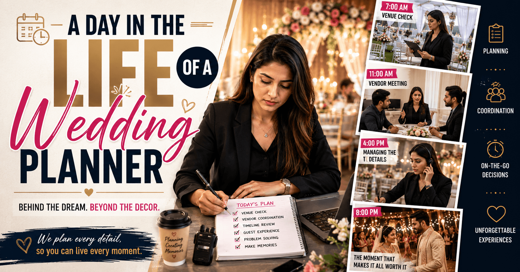 A Day in the Life of a Wedding Planner