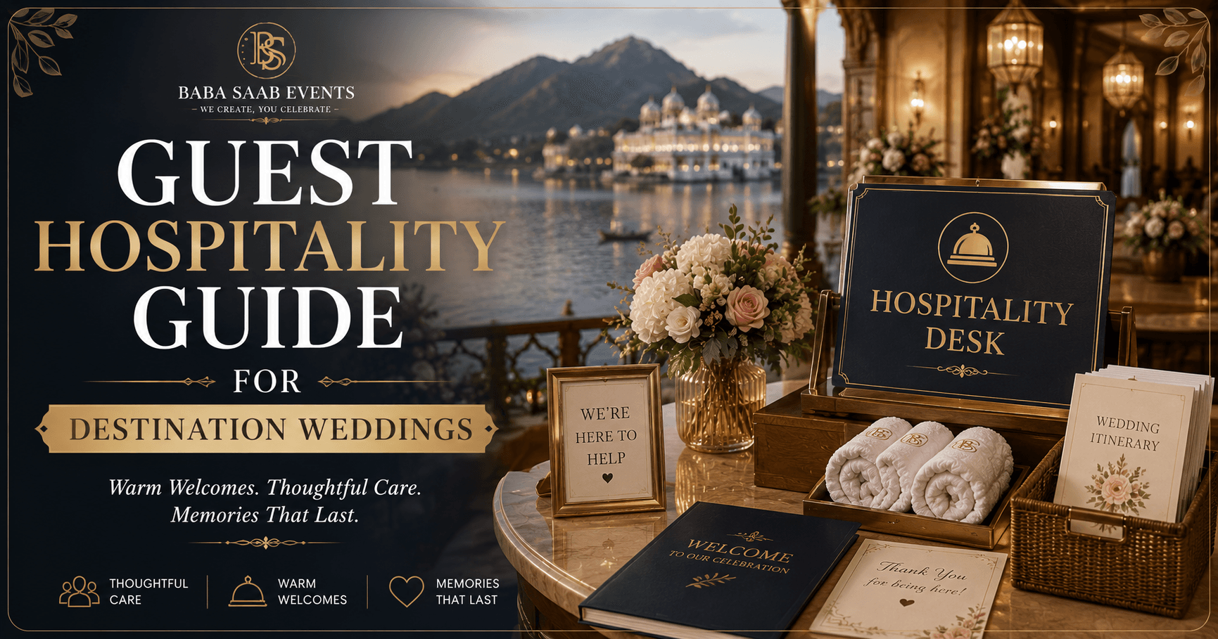 Guest Hospitality Guide for Destination Weddings