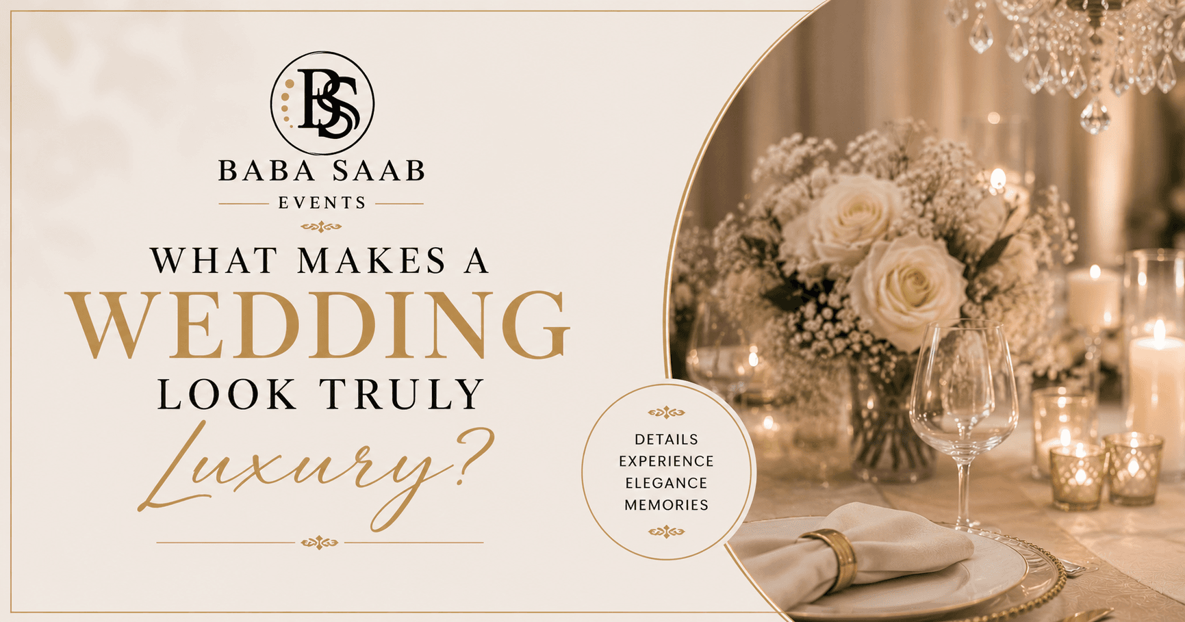 What Makes a Wedding Look Truly Luxury?