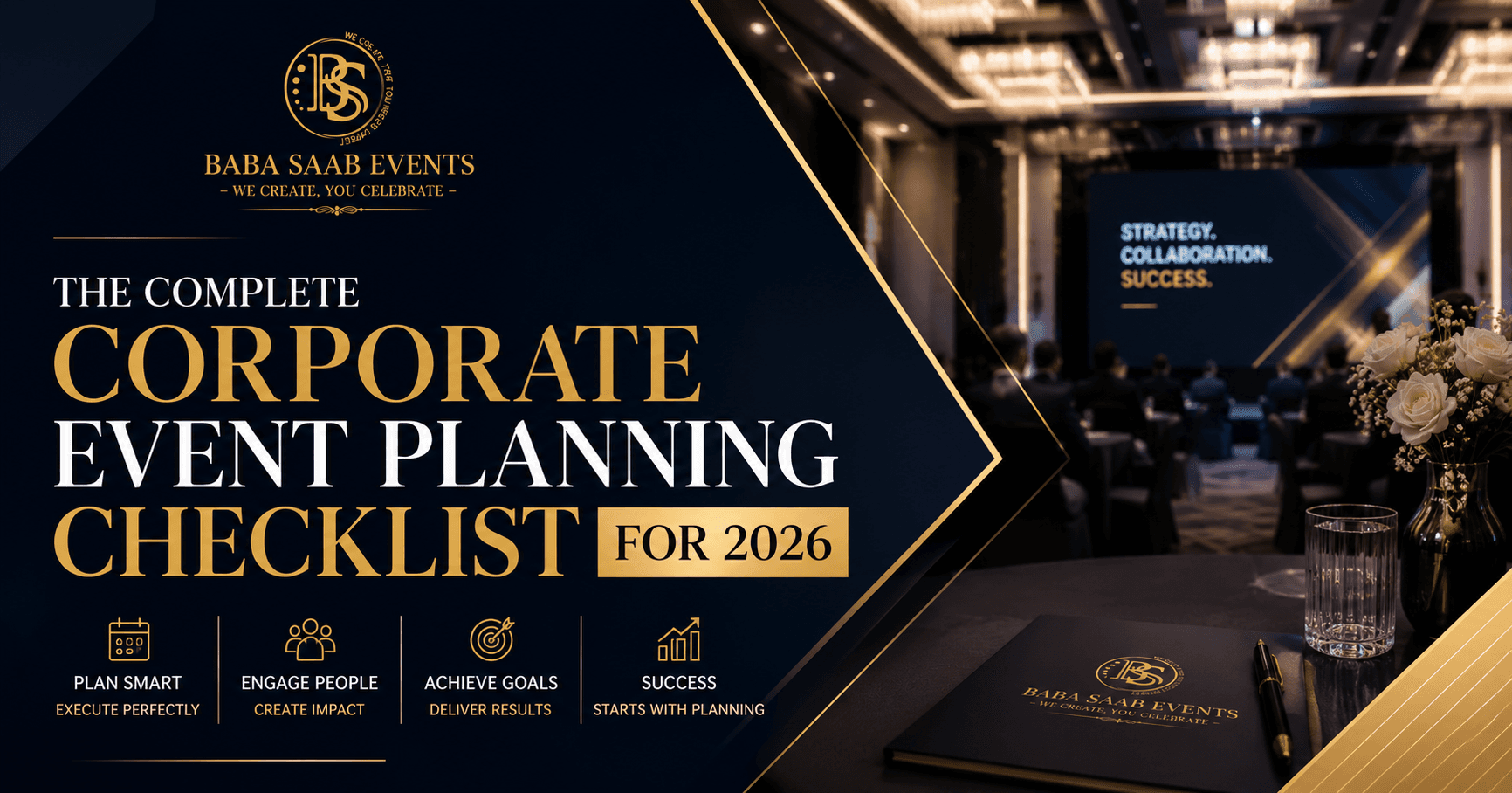 The Complete Corporate Event Planning Checklist for 2026