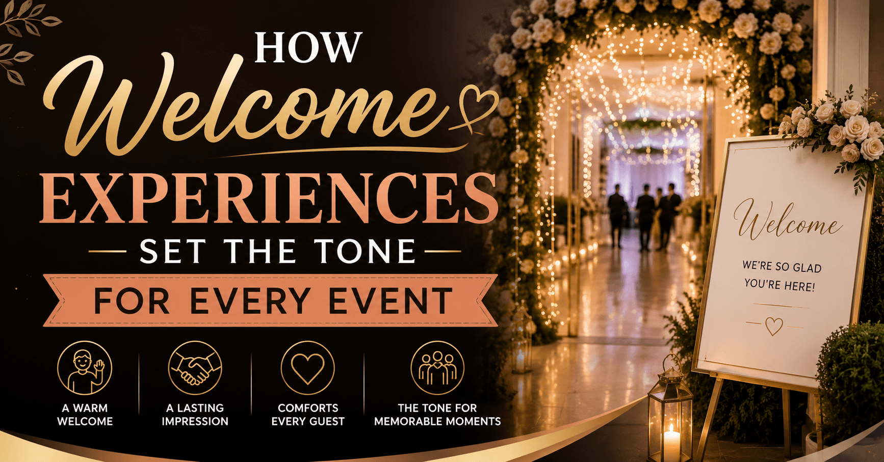 How Welcome Experiences Set the Tone for Every Event