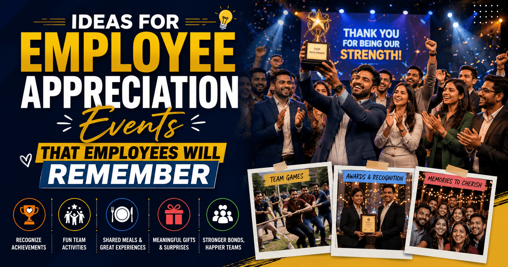 Ideas for Employee Appreciation Events That Employees Will Remember